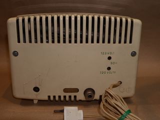 Radio Philips Marfil y Dorada Antigua