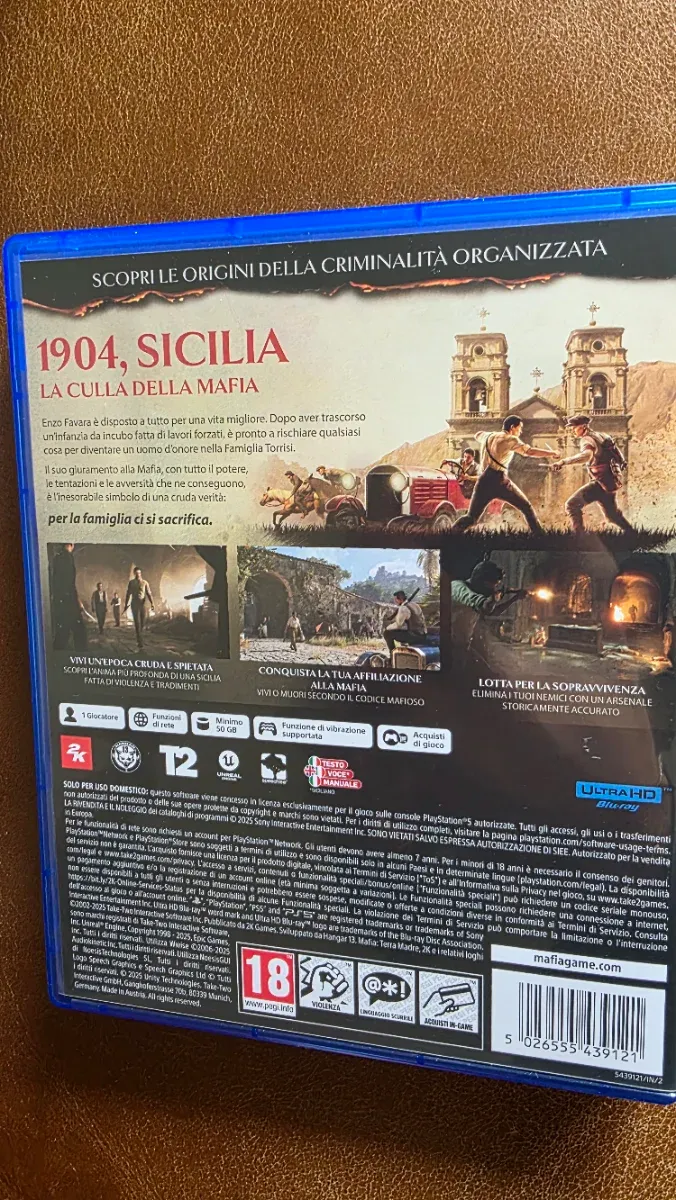 Mafia Terra Madre PS5 Italiano afbeelding 2