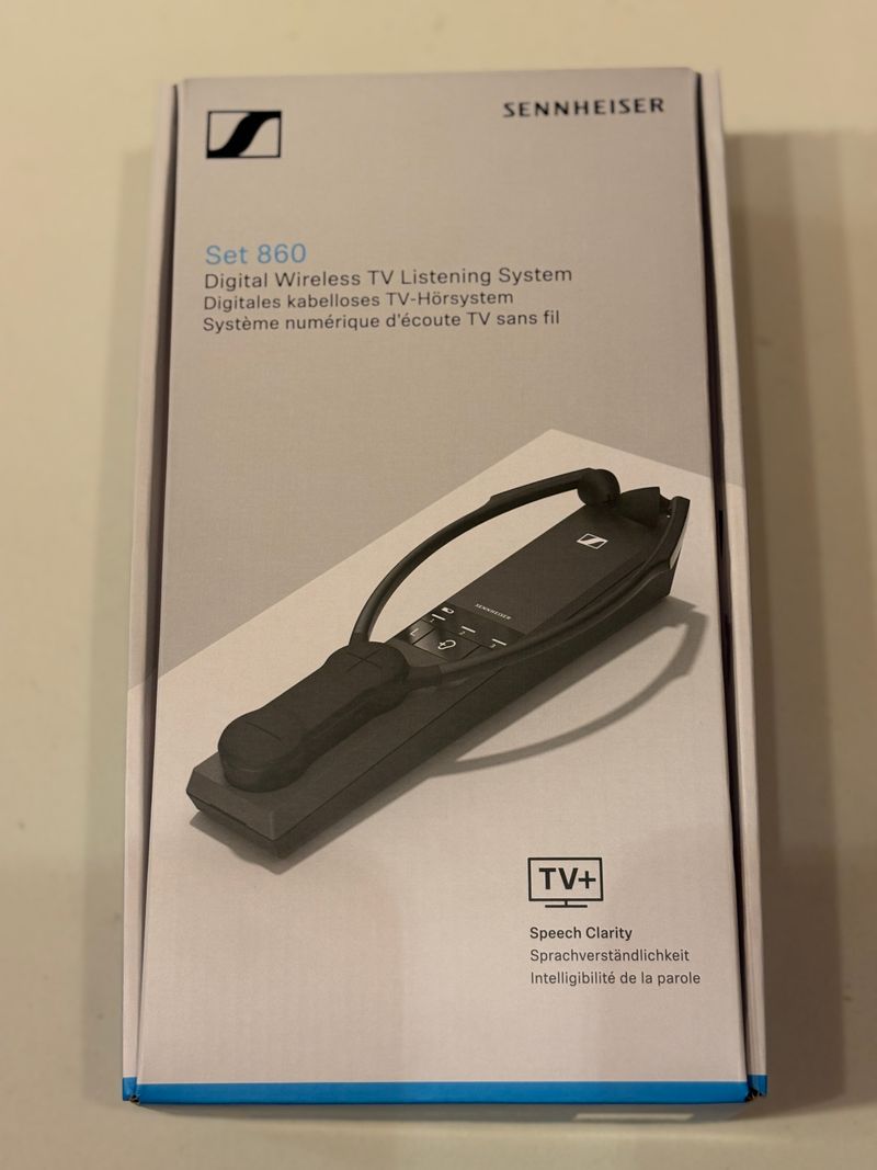 Sennheiser Set 860 Auriculares Inalámbricos TV afbeelding 2