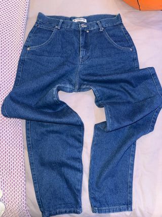 Jeans Pull&Bear Mom Fit Tiro Alto Taglia 36