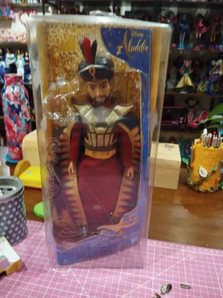 Muñeco Jafar Disney Aladdin sin bastón