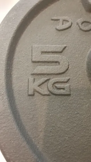 Disco de pesas Domyos 5KG / 11LBS