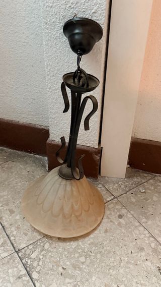 Lote 5 Lámparas Vintage metálicas, vente local