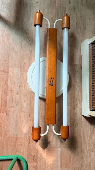 Lote 6 Lámparas Vintage metálicas, venta local