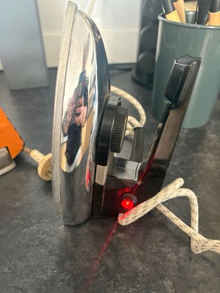 Plancha de ropa vintage