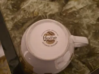 Set 4 Tazze Jumbo Home Chicchi Porcellana