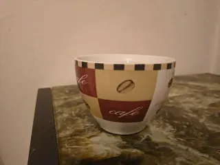 Set 4 Tazze Jumbo Home Chicchi Porcellana