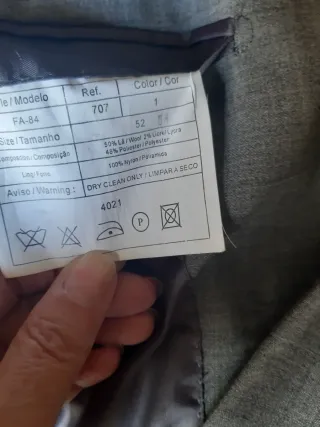 Fato de homem Massimo Conti