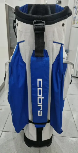 Bolsa de Golf Cobra Azul y Blanca