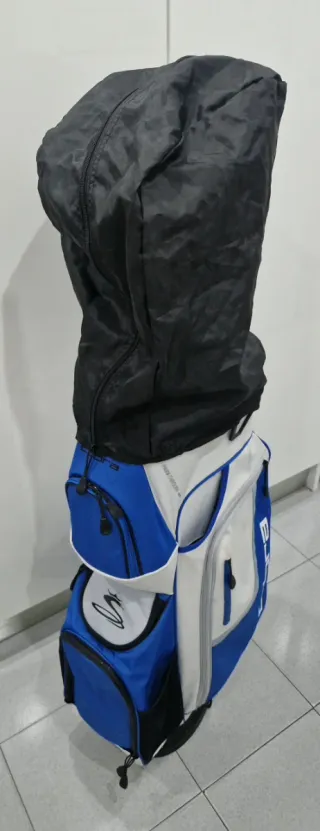 Bolsa de Golf Cobra Azul y Blanca