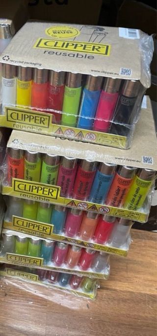 5 Cajas de Mechero Clipper Reutilizables