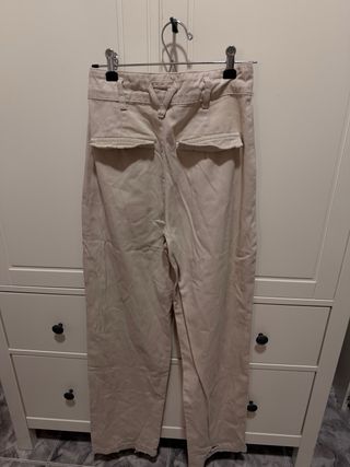 Pantalones de vestir beige
