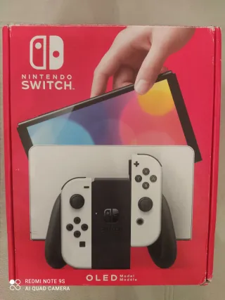 Nintendo Switch OLED 64GB Blanca reacondicionada