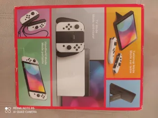 Nintendo Switch OLED 64GB Blanca reacondicionada