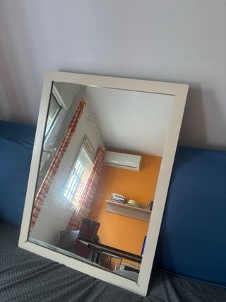 Espejo Marco Madera 79cm alto 59 ancho