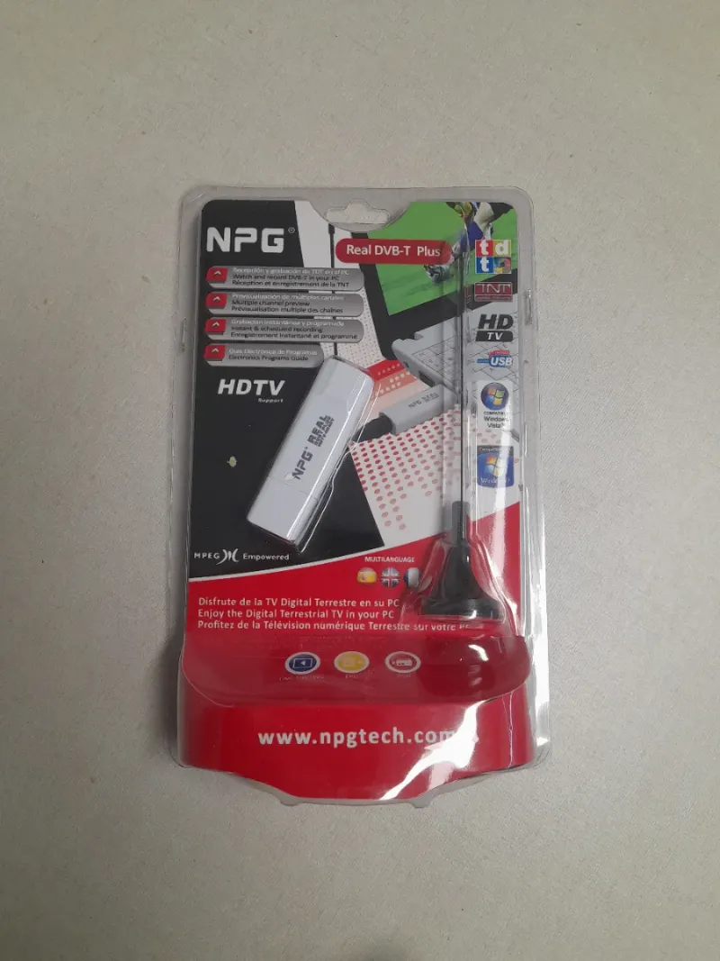 TDT para PC NPG HDTV Real DVB-T Plus