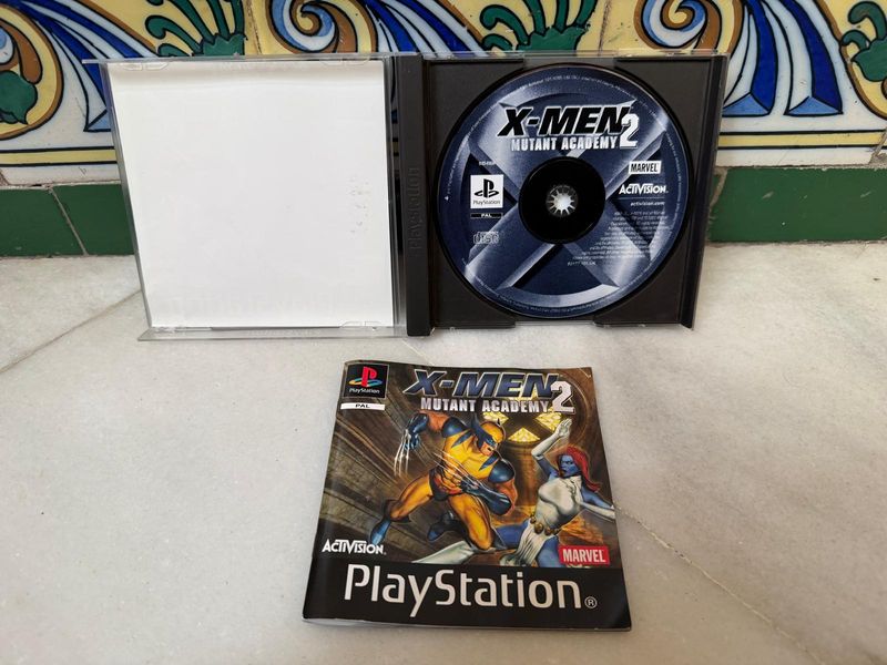 X-MEN MUTANT ACADEMY 2 (PS1) PAL – COMPLETO afbeelding 3