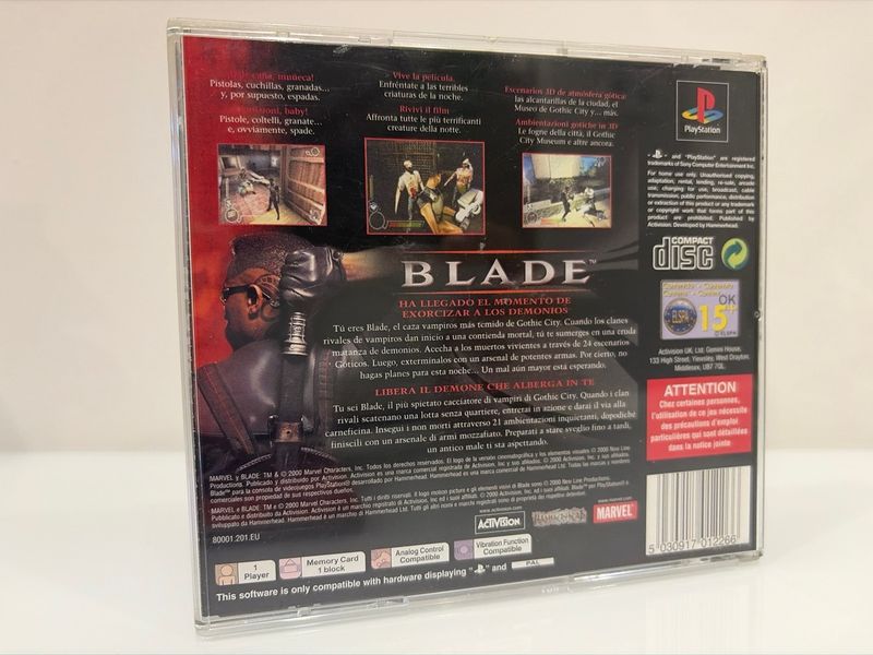 Blade PS1 PAL España afbeelding 3