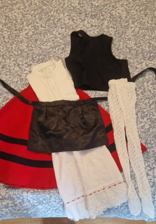 Traje Danzas Vascas Talla 10-12 años