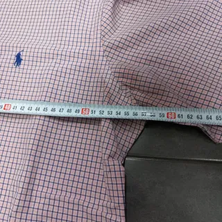 Camisa Polo Ralph Lauren cuadros rosa