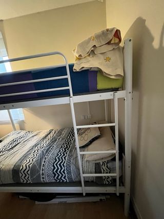 Litera doble 90x190 con colchones