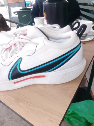 Zapatillas Nike Blancas y Azules