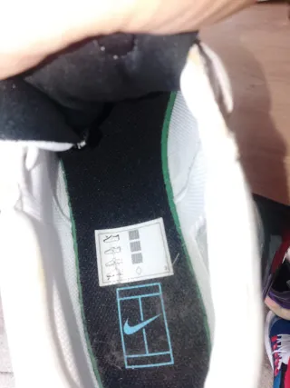 Zapatillas Nike Blancas y Azules