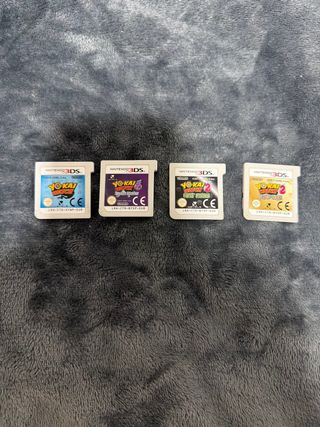 4 Juegos Nintendo 3DS Yo-Kai Watch