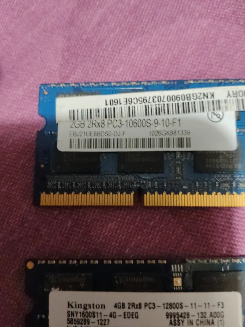 2x Kingston RAM DDR3 2GB + 4GB afbeelding 3