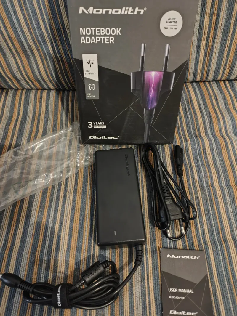 Adaptador Monolith Notebook AC/DC 72W afbeelding 4