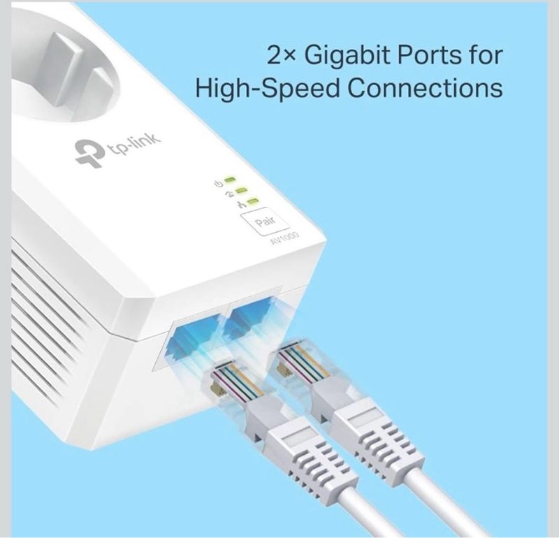 TP-Link TL-PA7027P Kit - Powerline AV1000 afbeelding 5