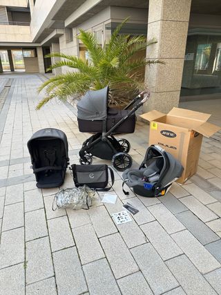 cochecito bebé Jane Muum 3 piezas