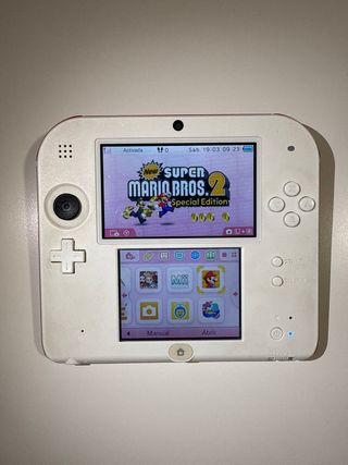 Nintendo 2DS Blanco/Rojo