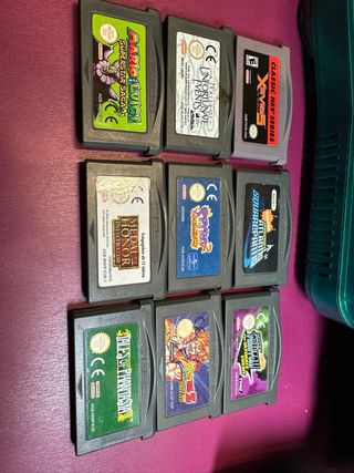 Lote de 9 Juegos Game Boy Advance