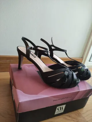Zapatos de tacón D'ANGELA negros