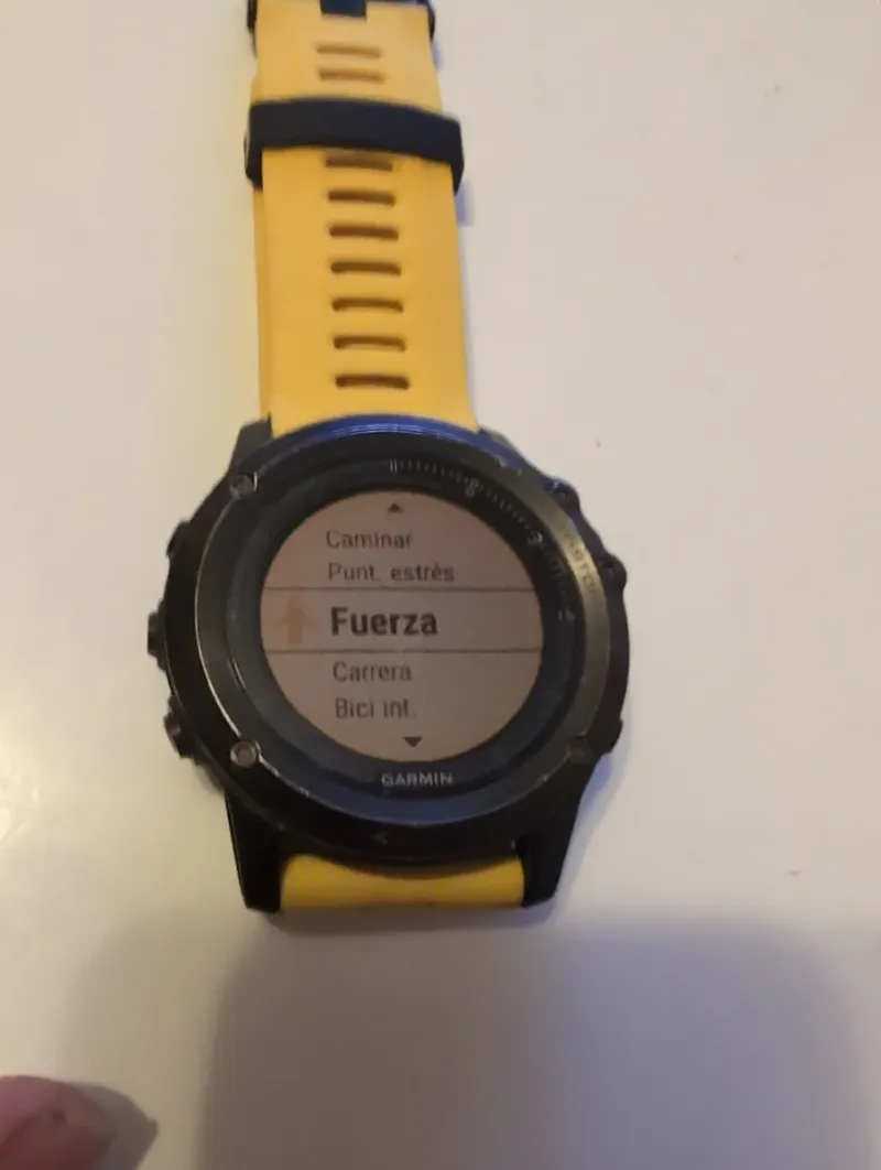 Garmin Fenix 3 HR Amarillo afbeelding 6
