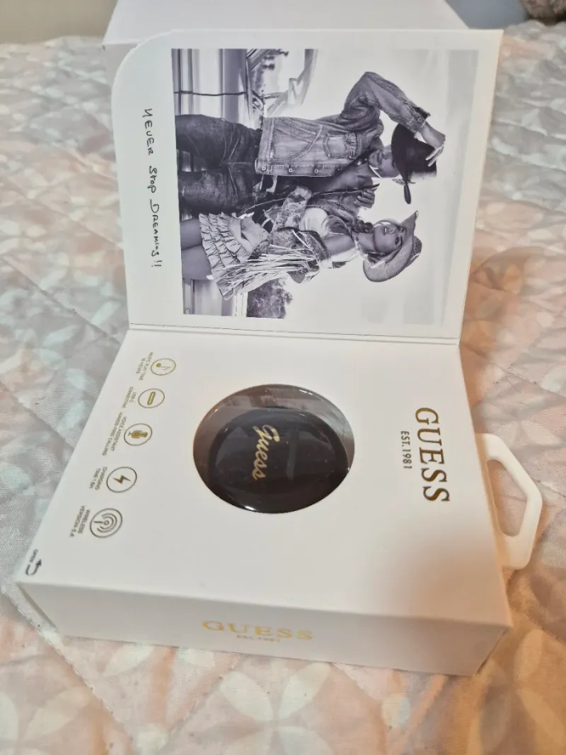 Auriculares Bluetooth Guess Negro afbeelding 3