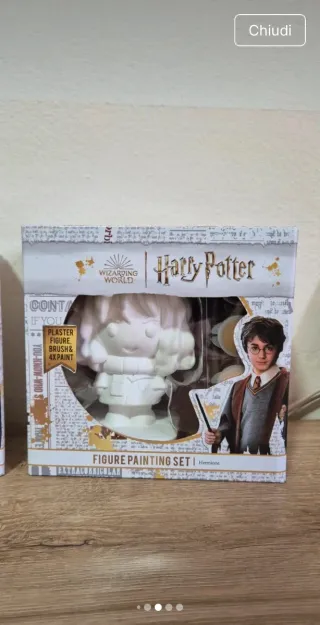 Set Pittura Statuette Harry Potter & Hermione