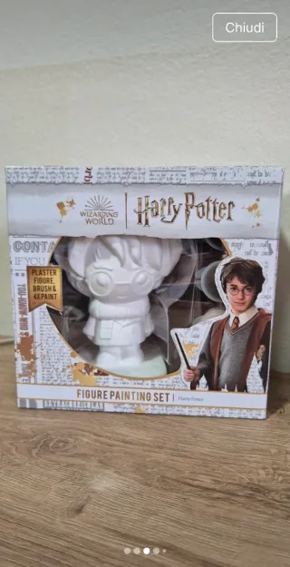 Set Pittura Statuette Harry Potter & Hermione