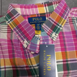 Camisa Polo Ralph Lauren cuadros XL