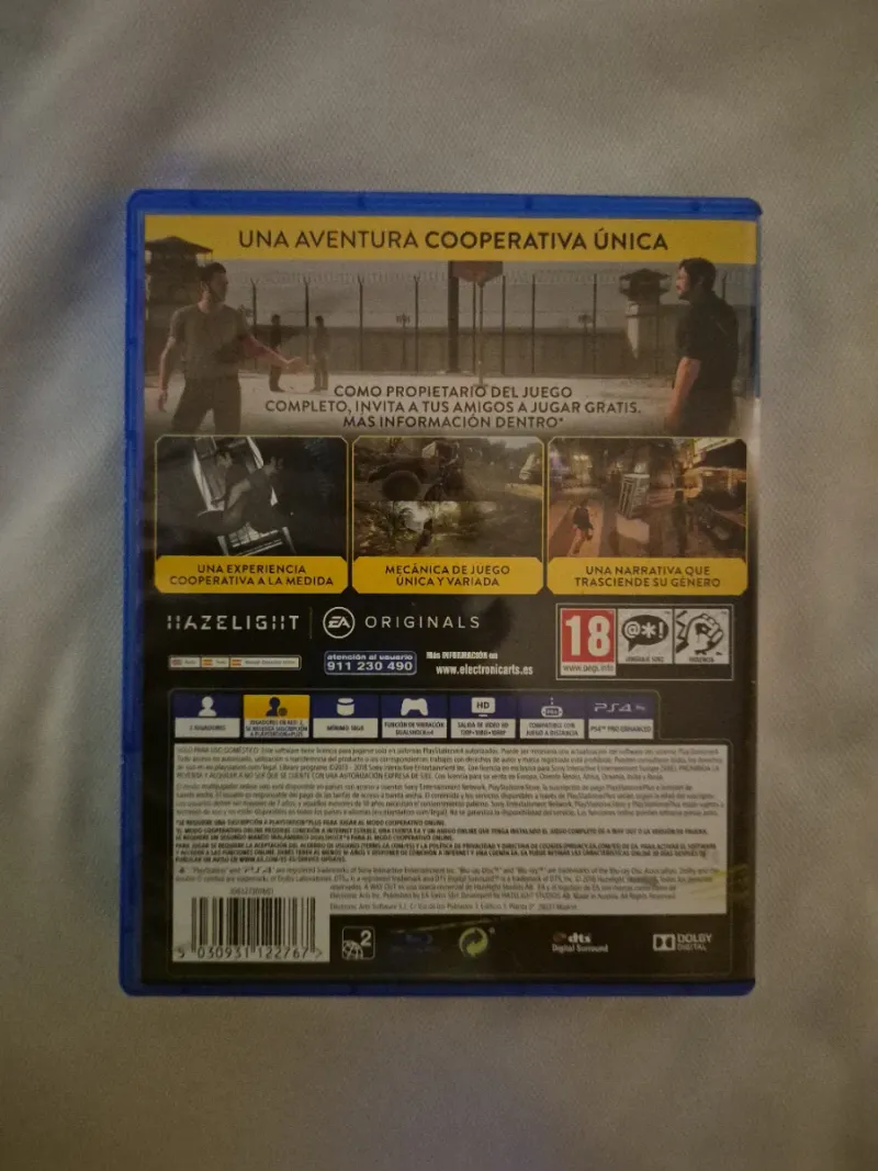 A Way Out PS4 (PlayStation 4) Español afbeelding 2