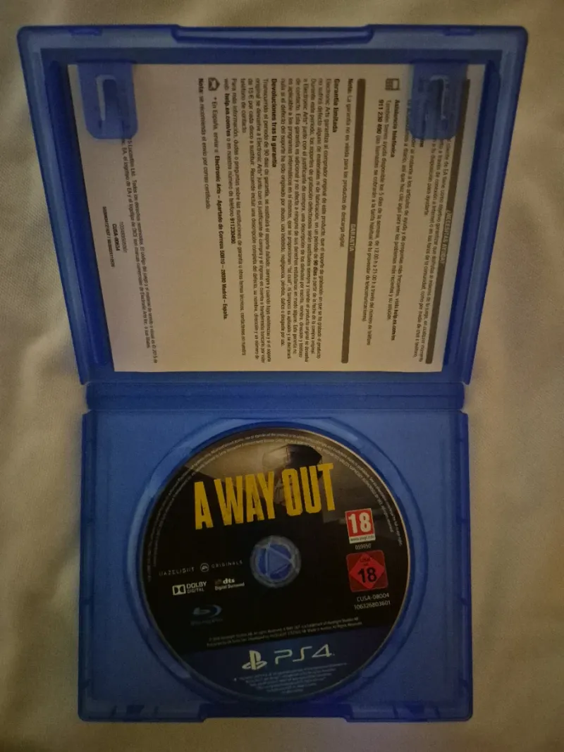 A Way Out PS4 (PlayStation 4) Español afbeelding 4