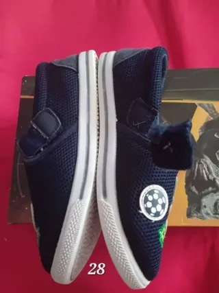 Scarpine n.28 Dinosauro Blu