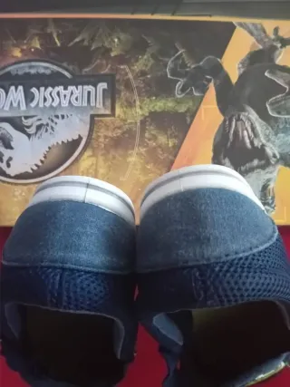 Scarpine n.28 Dinosauro Blu