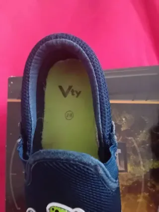 Scarpine n.28 Dinosauro Blu