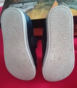 Scarpine n.28 Dinosauro Blu