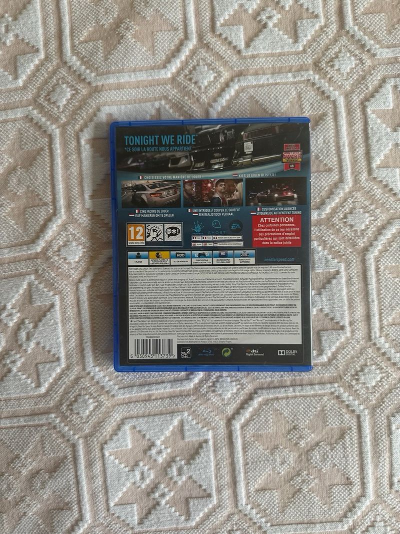 Juego Need for Speed PS4 afbeelding 3