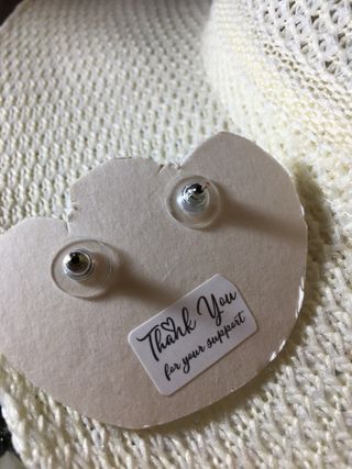 Pendientes Perla y Estrella Comunión 15 años