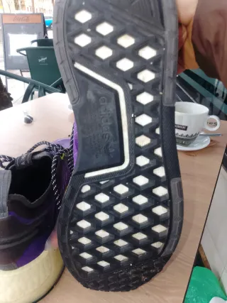 Zapatillas Adidas Moradas y Negras