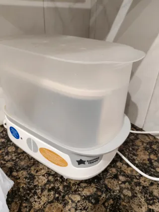 Esterilizador de biberones eléctrico. nuevo caja